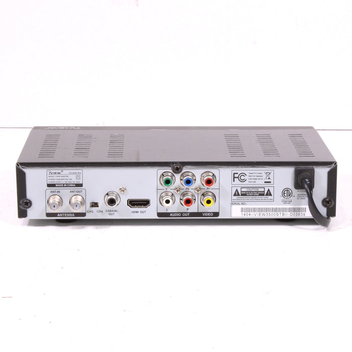 iView 3500STBII Digital Converter Box to Record Antenna to VHS/USB-TV Converter Boxes-SpenCertified-vintage-refurbished-electronics