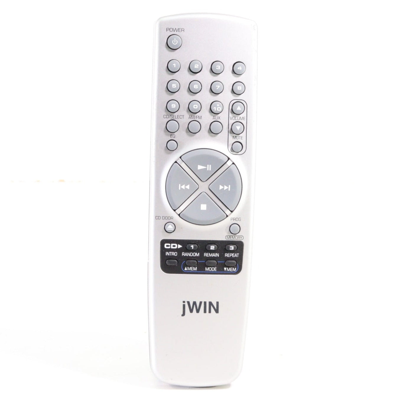 jWIN Remote Control for CD Digital Stereo Radio System JX-CD6500 ...