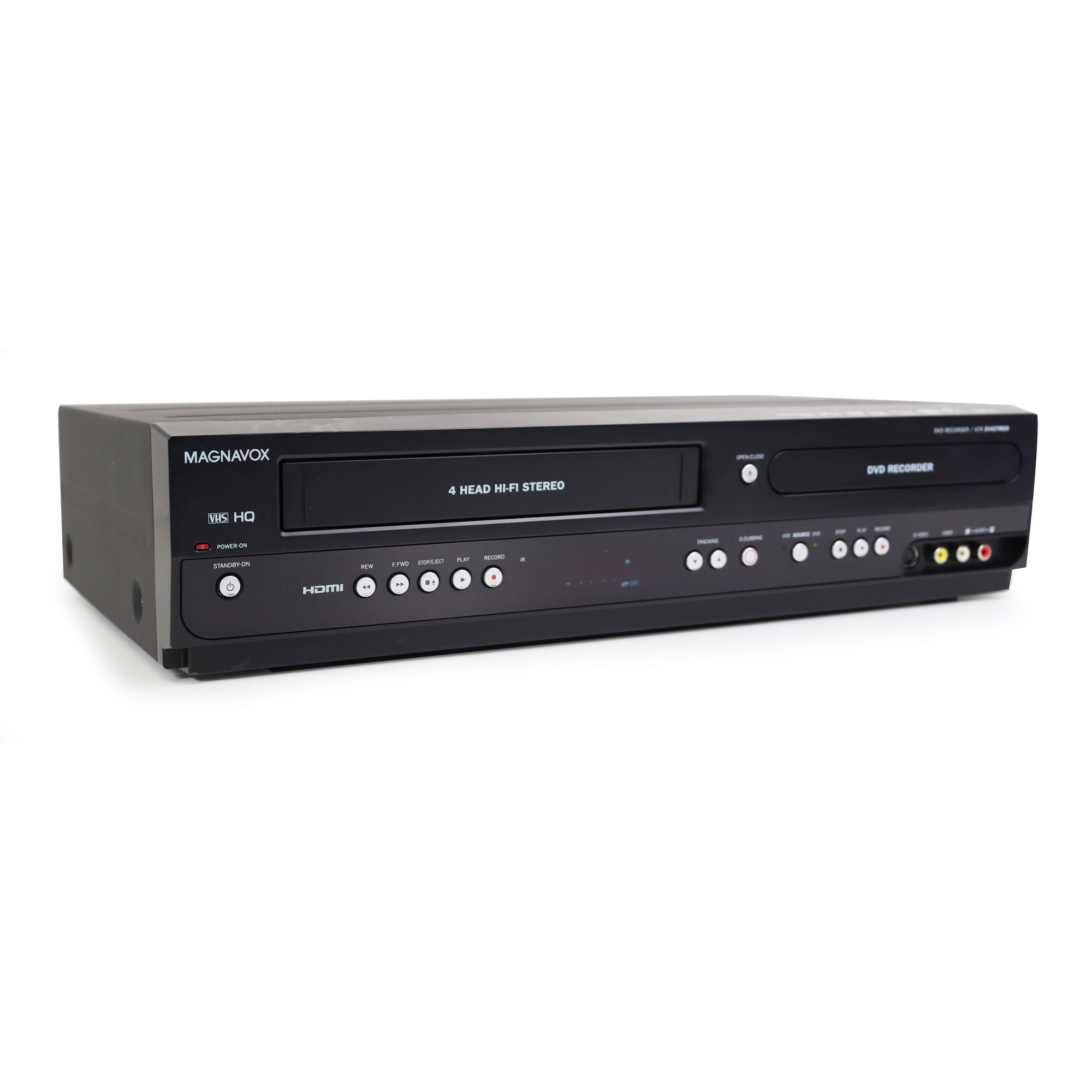Magnavox DVD VCR VHS Combo Recorder with 1080p HDMI Upconversion. VHS to DVD 2 way dubbing tape conversion