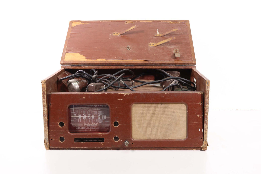 1940s Packard-Bell PhonOcord 1052 Tube Recording Mic Record Player Radio Vintage (Sell As Is)-Turntables & Record Players-SpenCertified-vintage-refurbished-electronics