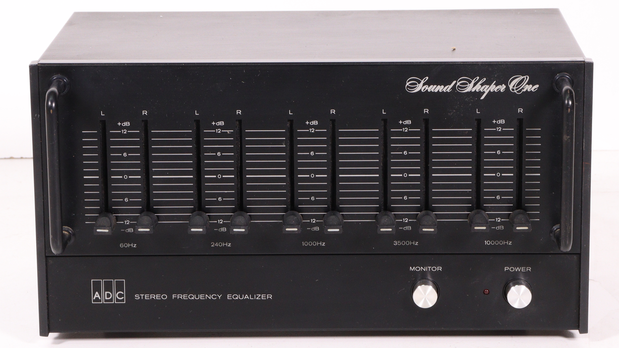 ADC Sound Shaper One Stereo Frequency Equalizer SS-1-Equalizers-SpenCertified-vintage-refurbished-electronics