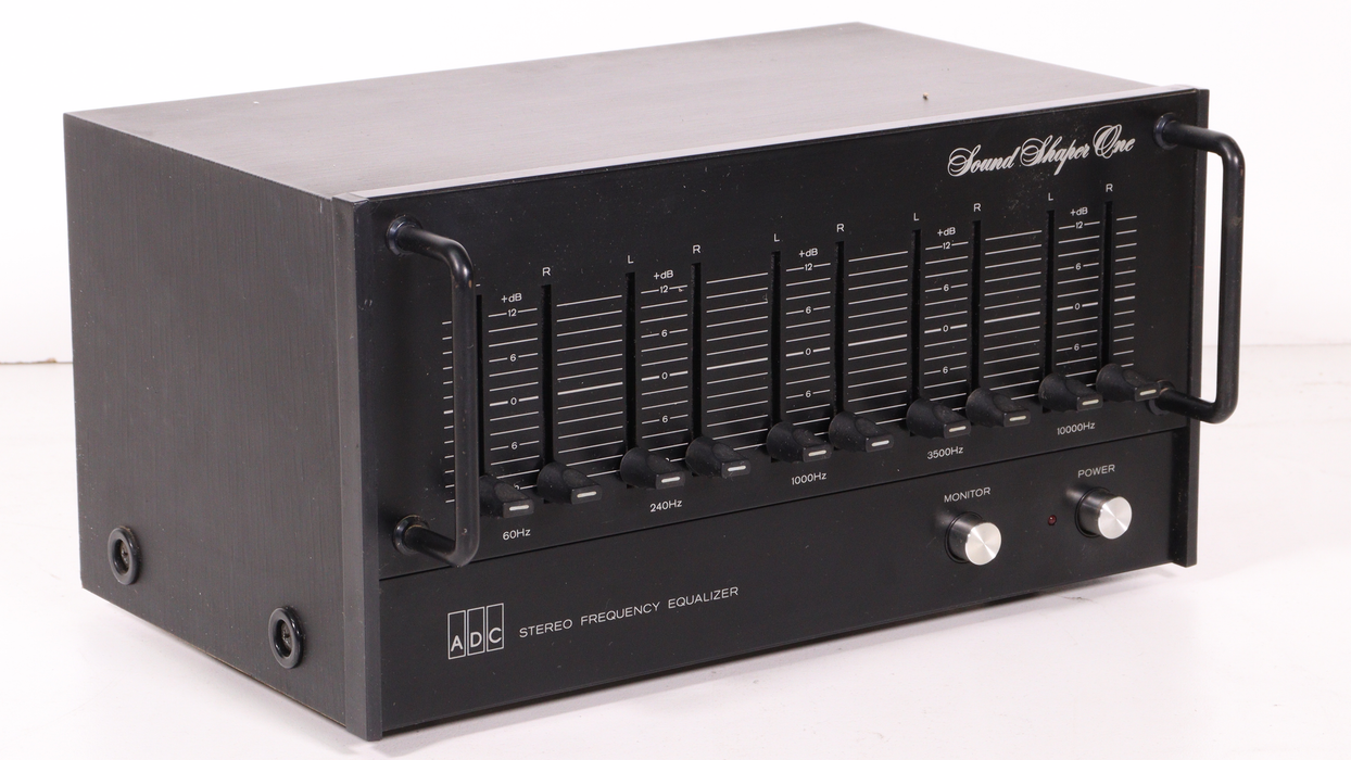 ADC Sound Shaper One Stereo Frequency Equalizer SS-1-Equalizers-SpenCertified-vintage-refurbished-electronics