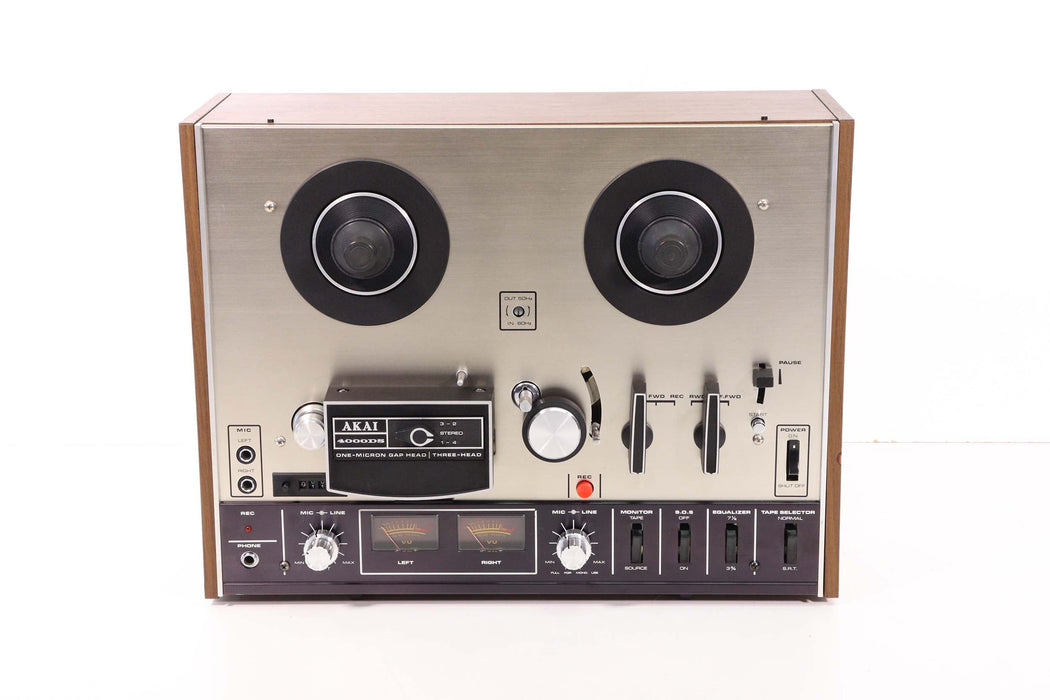 AKAI 4000DS Reel To Reel Player-Reel-to-Reel Tape Players & Recorders-SpenCertified-vintage-refurbished-electronics