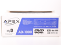 APEX AD-1000 Disc DVD/CD/Player MP3 (With Remote/Manuel/Box)