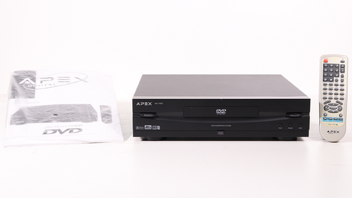 APEX AD-1000 Disc DVD/CD/Player MP3 (With Remote/Manuel/Box)-DVD & Blu-ray Players-SpenCertified-vintage-refurbished-electronics