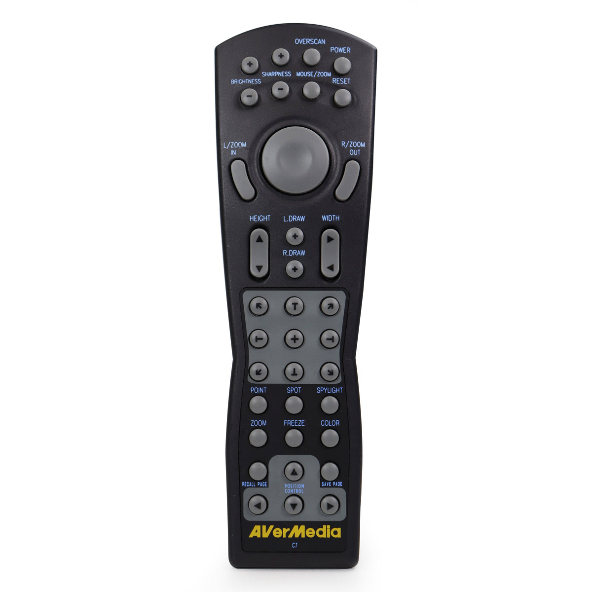 AVerMedia C7 Remote Control for Projector — SpenCertified