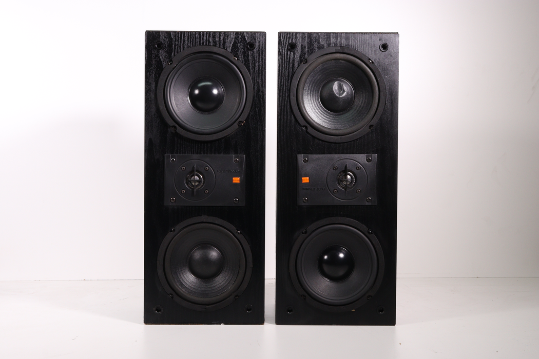 Acoustic Image GT-338 Floor Speakers Black Pair (Broken Back Tweeters)-Speakers-SpenCertified-vintage-refurbished-electronics