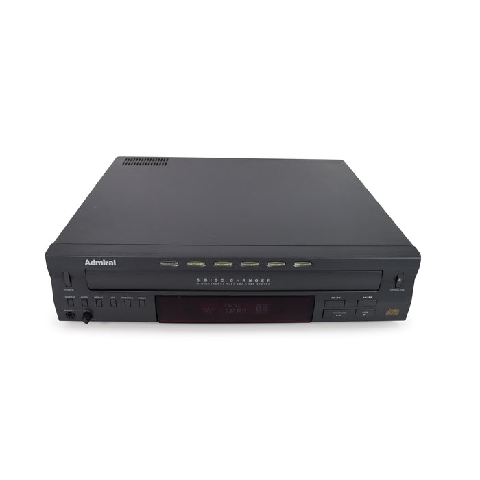 Admiral GRD67219 5-Disc Carousel CD Player-Electronics-SpenCertified-refurbished-vintage-electonics