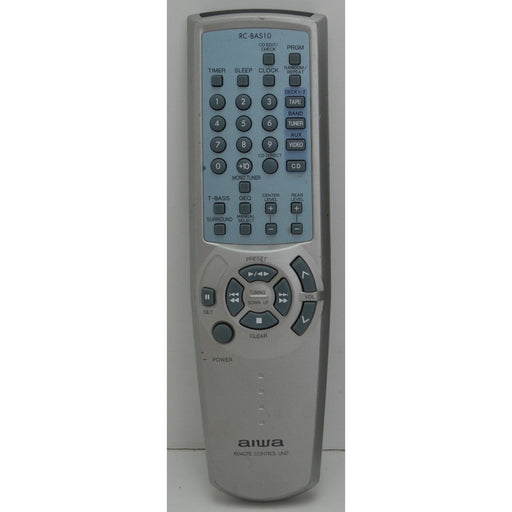 Aiwa RC-BAS10 Remote Control for CX-NDS50 CX-NDS55 CD-NDS55U CX-NHMT35 NSX-DS50 NSX-DS55 NSX-HMT35-Remote-SpenCertified-vintage-refurbished-electronics