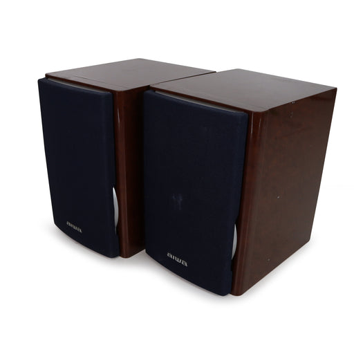 Aiwa SX-M95 Bookshelf Speakers (Small)-Electronics-SpenCertified-refurbished-vintage-electonics