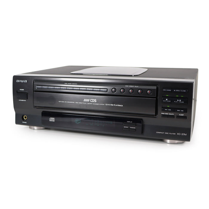 Aiwa XC-35M 5-Disc CD Compact Disc Automatic Changer-Electronics-SpenCertified-refurbished-vintage-electonics