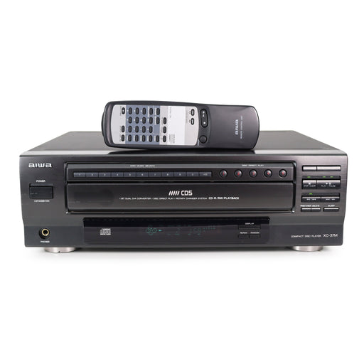 Aiwa XC-35M 5-Disc CD Compact Disc Automatic Changer-Electronics-SpenCertified-refurbished-vintage-electonics