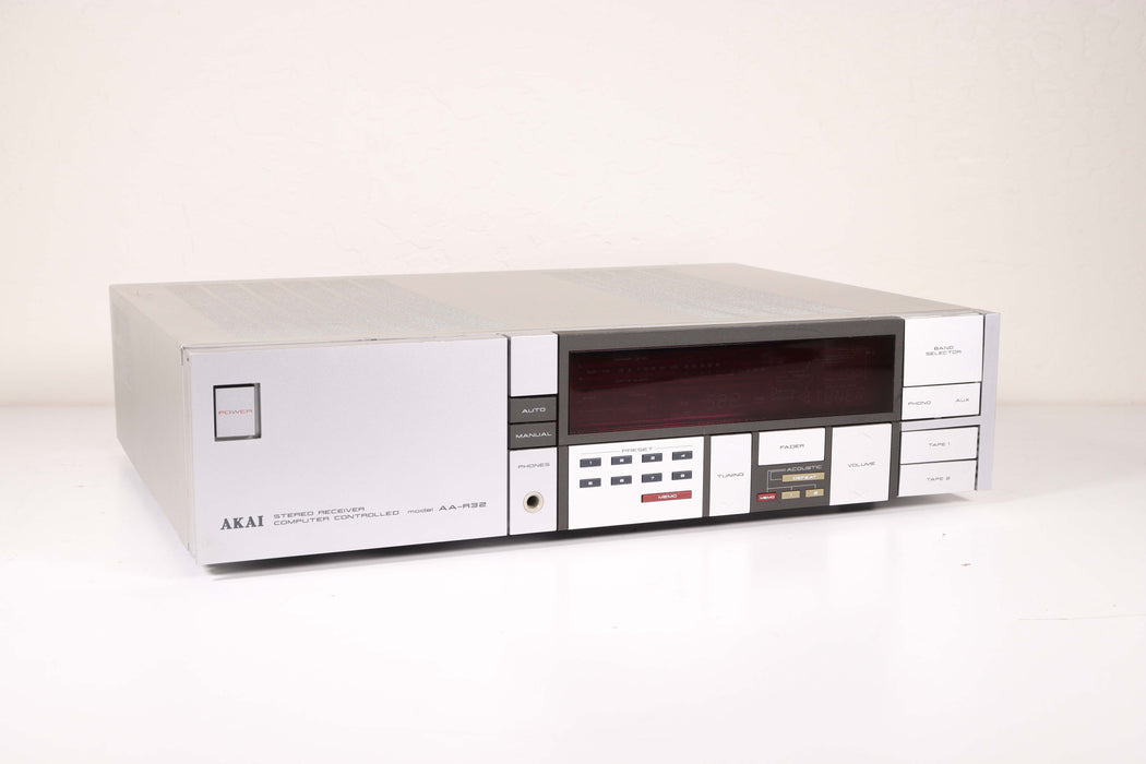 Akai AA-R32 Stereo Receiver Computer Controlled Amplifier Audio System-Audio Amplifiers-SpenCertified-vintage-refurbished-electronics