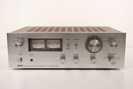 Akai AM-2450 Stereo Integrated Amplifier Home Audio System 45 Watts Per Channel-Audio Amplifiers-SpenCertified-vintage-refurbished-electronics