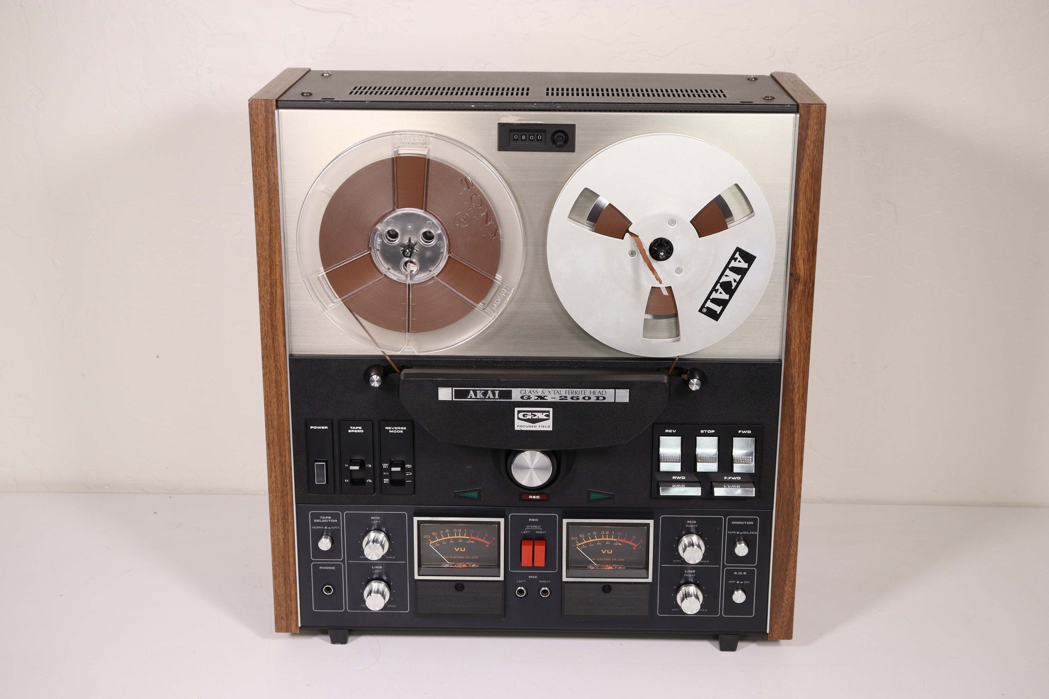 Akai GX-260D Vintage Reel to Reel Tape Player/Recorder 1973