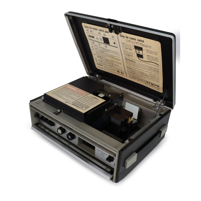 Argus Electromatic 570 Slide Projector-Electronics-SpenCertified-refurbished-vintage-electonics