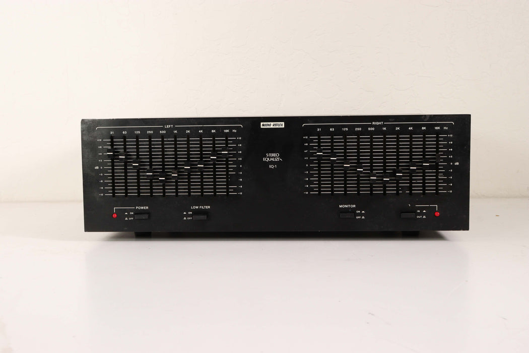 Audio Reflex EQ-1 10 Band Equalizer Stereo EQ-Equalizers-SpenCertified-vintage-refurbished-electronics