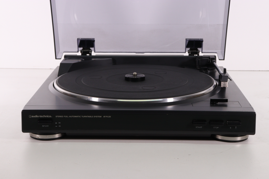 Audio-Technica Stereo Full Automatic Turntable System AT-PL50-Turntables & Record Players-SpenCertified-vintage-refurbished-electronics