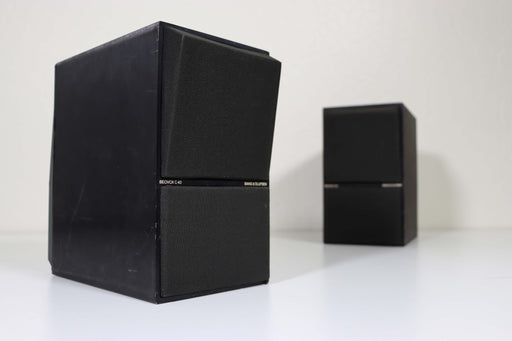 B&O Bang and Olufsen Beovox C40 6 Ohm 50 Watt Bookshelf Speakers Pair-Speakers-SpenCertified-vintage-refurbished-electronics