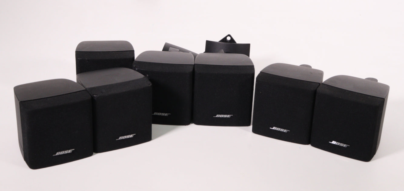 Small shops cube speakers like bose