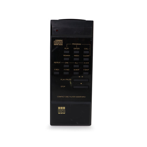 BSR 2020XR-MKII Remote Control for CD Compact Disc Player-Remote Controls-SpenCertified-vintage-refurbished-electronics