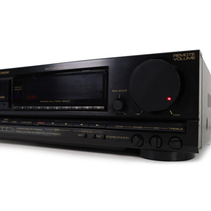 BSR MCD 8090 AM/FM Stereo Receiver and 6-Disc Magazine CD Player-Electronics-SpenCertified-refurbished-vintage-electonics