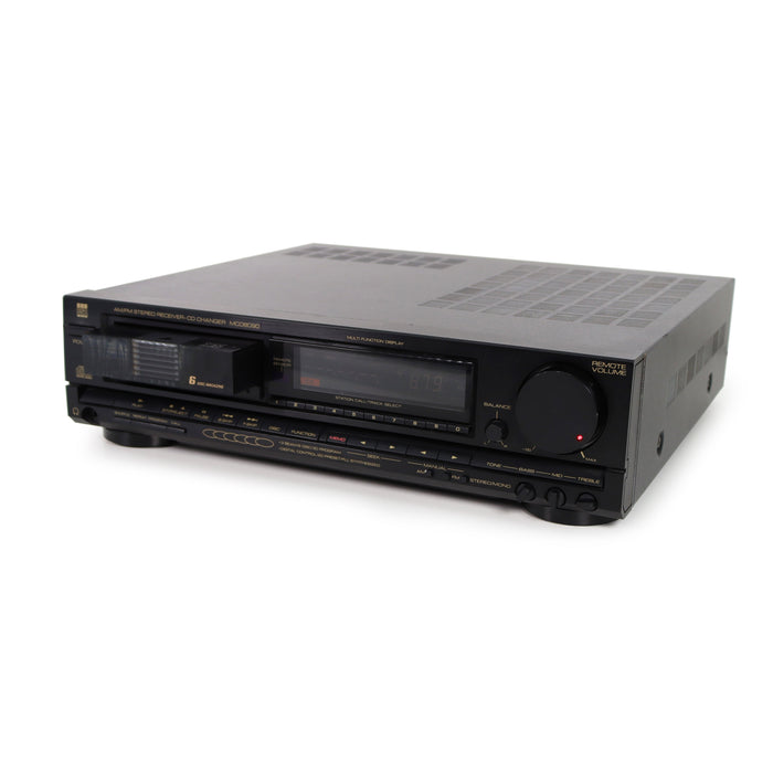 BSR MCD 8090 AM/FM Stereo Receiver and 6-Disc Magazine CD Player-Electronics-SpenCertified-refurbished-vintage-electonics