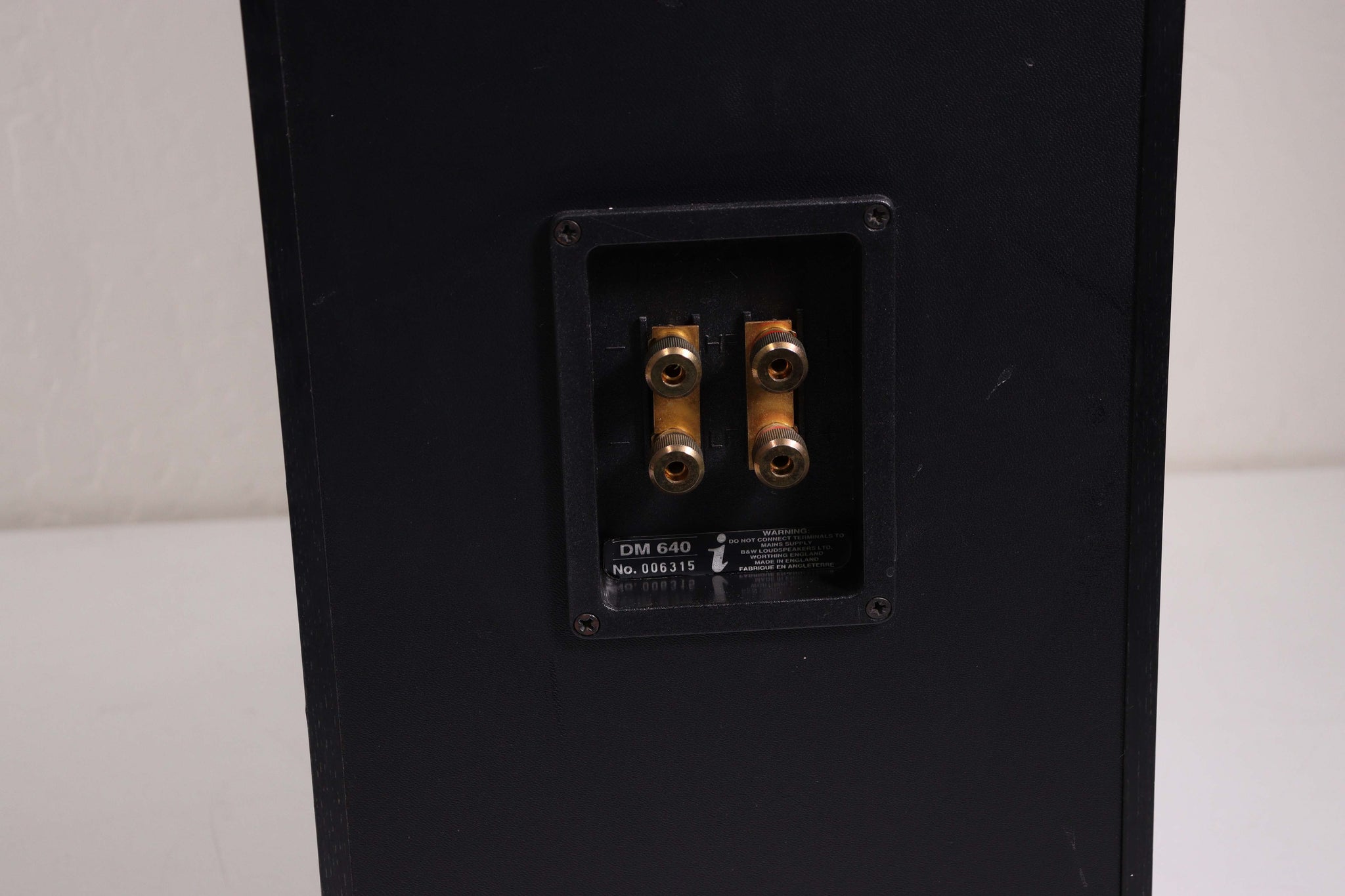 B&W Bowers and Wilkins DM640 4 Way Speaker Pair