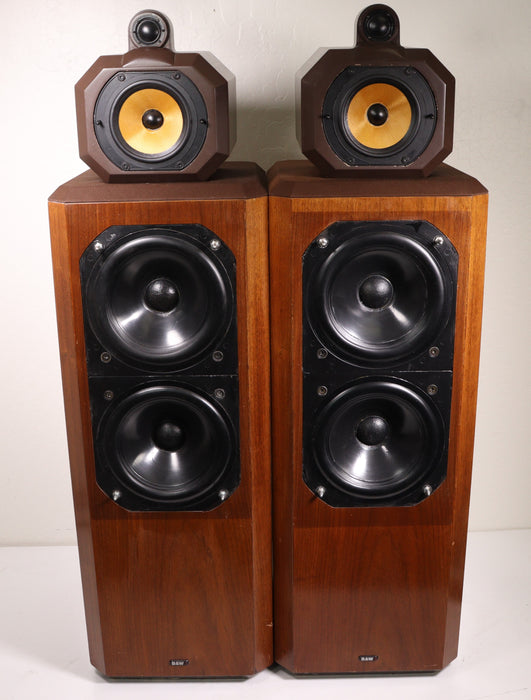 B&W Series 80 Model 802 4 Way Home Stereo Speakers Floor Standing-Speakers-SpenCertified-vintage-refurbished-electronics