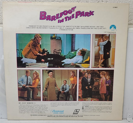 Barefoot In The Park LaserDisc Movie-Electronics-SpenCertified-refurbished-vintage-electonics