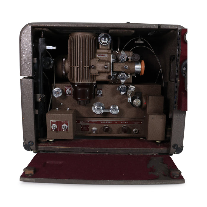 Bell and Howell Filmsound 179 Projector And Speaker (Brown Case)-Electronics-SpenCertified-refurbished-vintage-electonics