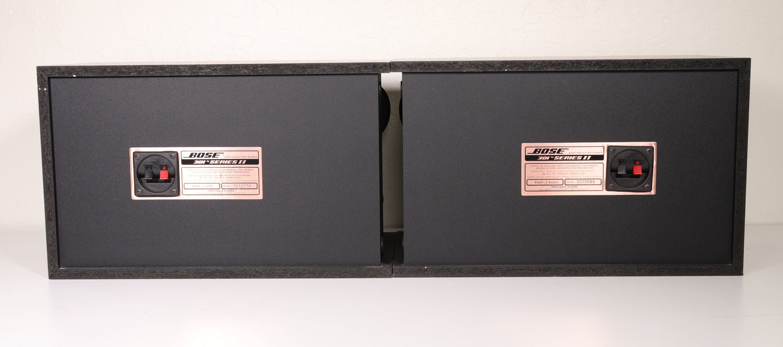 Bose 301 Series II Direct Reflecting Speaker Pair-Speakers-SpenCertified-vintage-refurbished-electronics