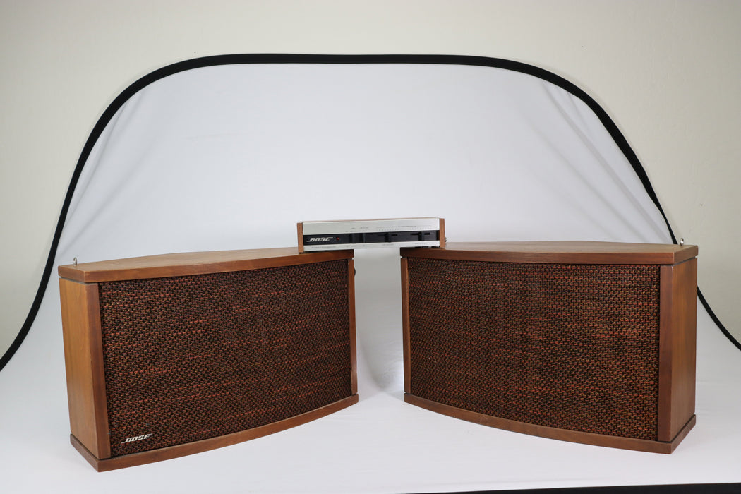 Bose 901 Series IV 4 Vintage Speaker Pair Direct Reflecting Rear Speakers-Electronics-SpenCertified-vintage-refurbished-electronics
