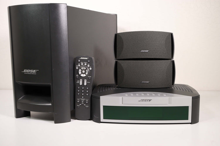 Takt uøkonomisk At placere Bose AV3-2-1 Media Center 2.1 Home Theater System DVD CD Player Speake