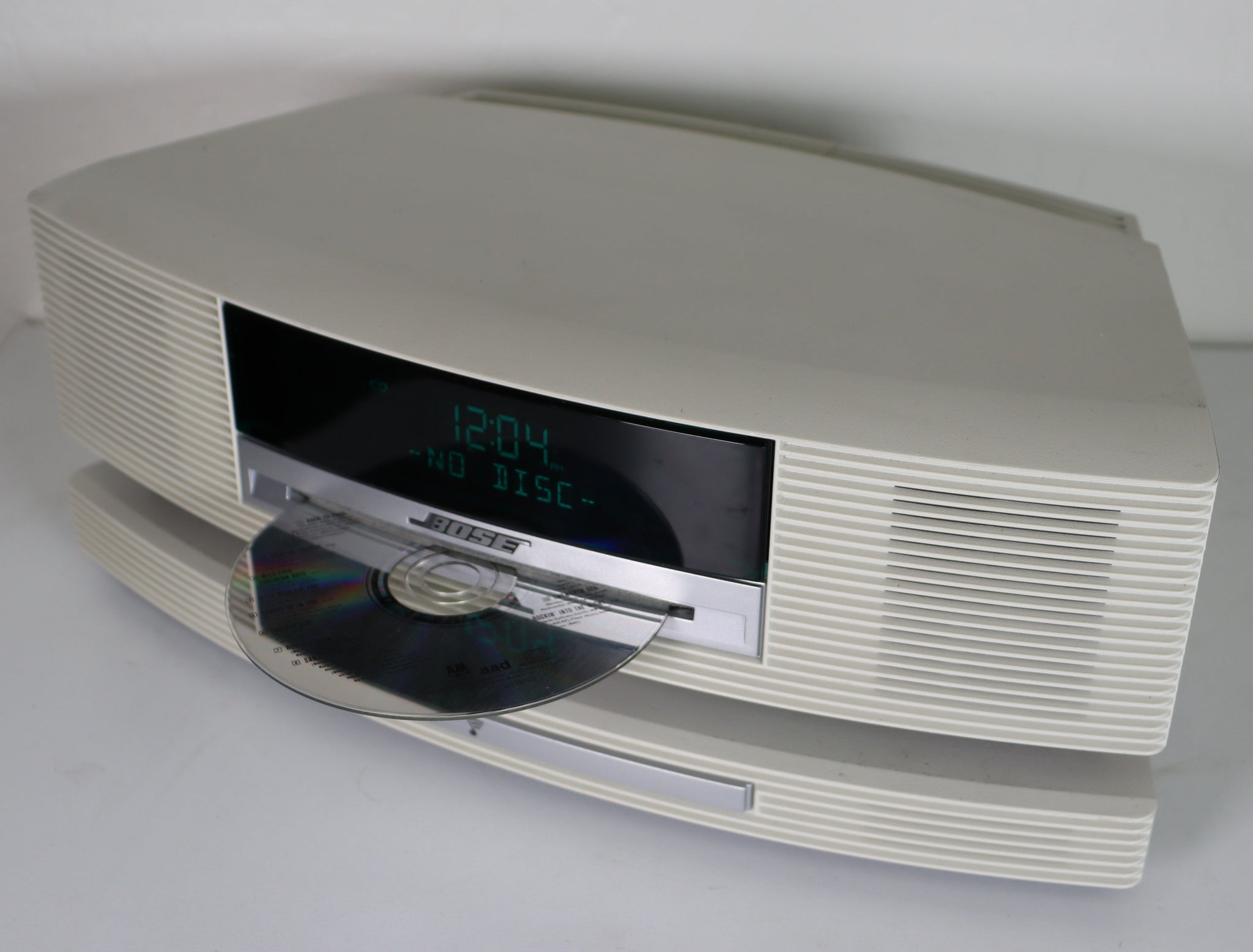 Bose Wave Music System III CD Player AM FM Radio Tuner White with Soun