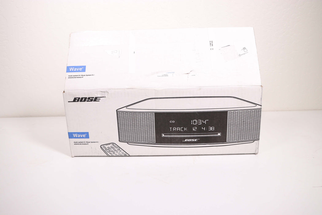 Bose Wave Music System IV CD Player AMFM Radio Like New-CD Players & Recorders-SpenCertified-vintage-refurbished-electronics