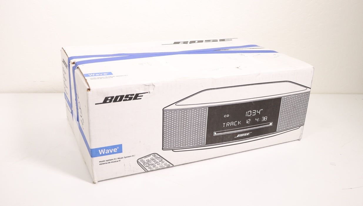 Bose Wave Music System IV CD Player AMFM Radio Like New-CD Players & Recorders-SpenCertified-vintage-refurbished-electronics