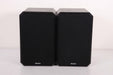 Boston HD5 Small Bookshelf Speaker Pair 2 Way Light Black Wood-Speakers-SpenCertified-vintage-refurbished-electronics