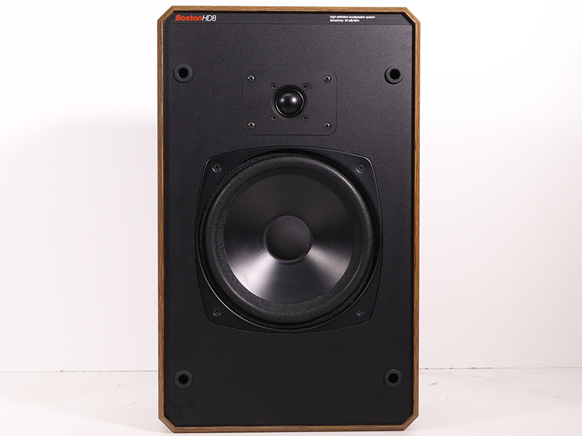 Boston HD8 Bookshelf Speaker Pair 2 Way Light Brown Wood (Pair)-Speakers-SpenCertified-vintage-refurbished-electronics