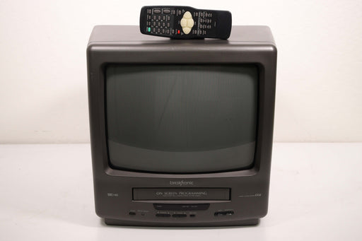 Broksonic 13 Inch VCR TV Combination System Vintage Tube Television CTSG-8118CTT-VCRs-SpenCertified-vintage-refurbished-electronics