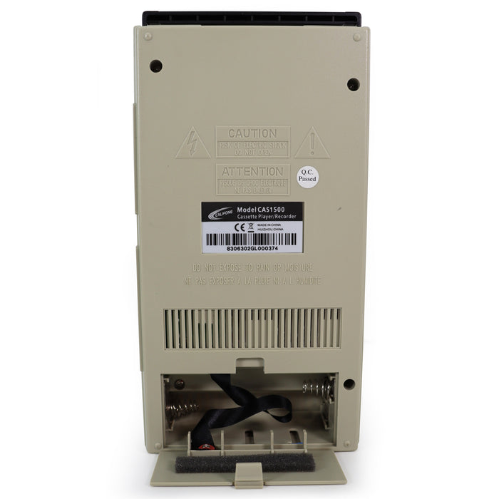 Califone CAS1500 Cassette Recorder/Player-Electronics-SpenCertified-refurbished-vintage-electonics