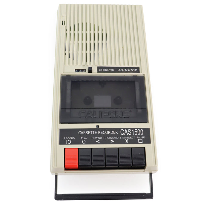 Califone CAS1500 Cassette Recorder/Player-Electronics-SpenCertified-refurbished-vintage-electonics