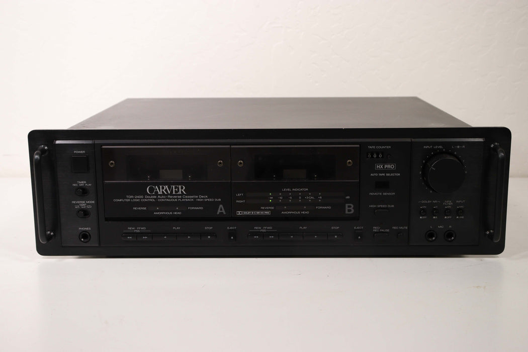 Carver Complete Rack System Bundle - CD Player + Cassette Player + Integrated Amp-Audio Amplifiers-SpenCertified-vintage-refurbished-electronics