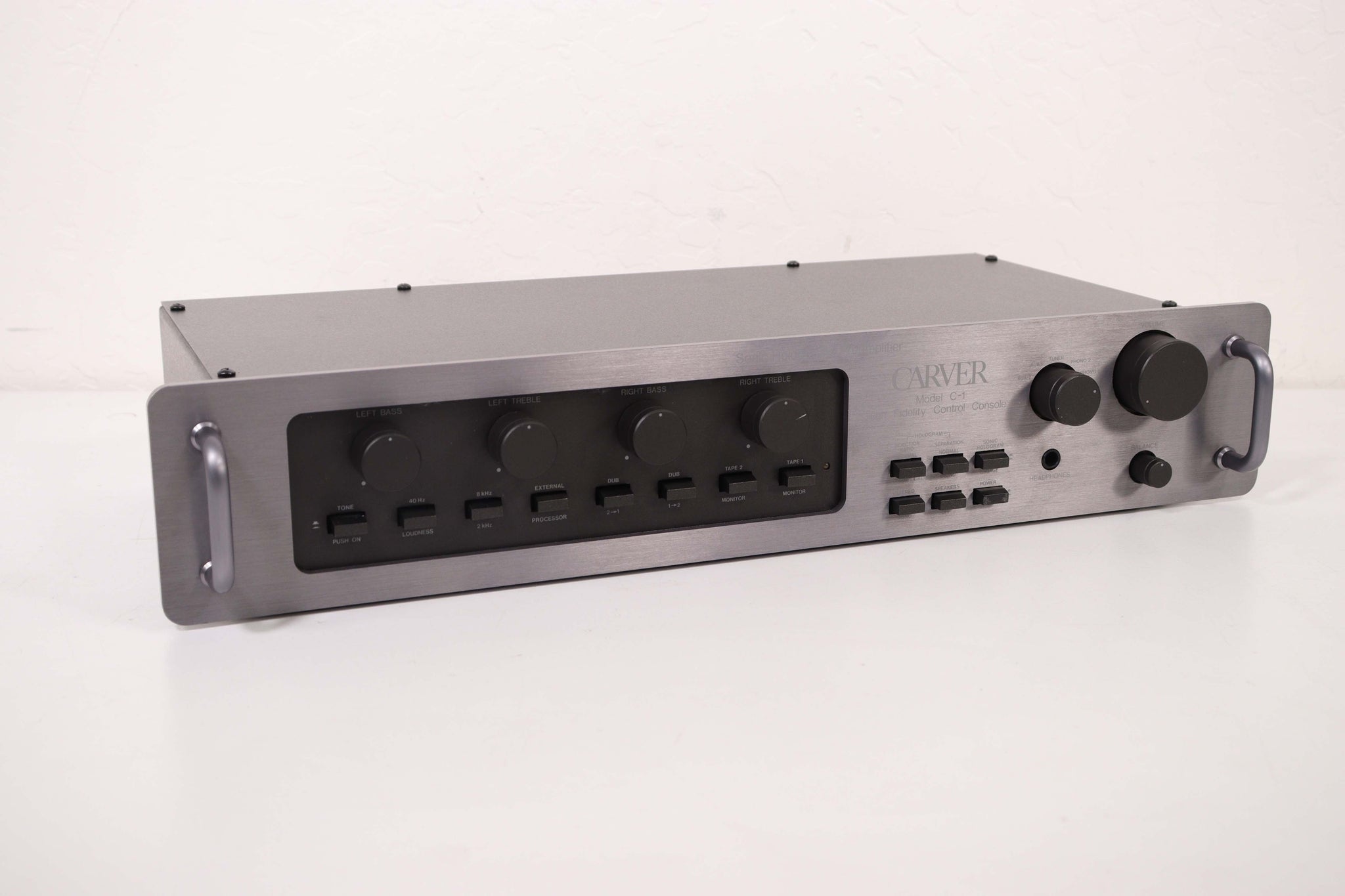 Carver Rack Carver Preamp Power Amp Combo Rack System C-1 M-1.0t Mono or Stereo ...