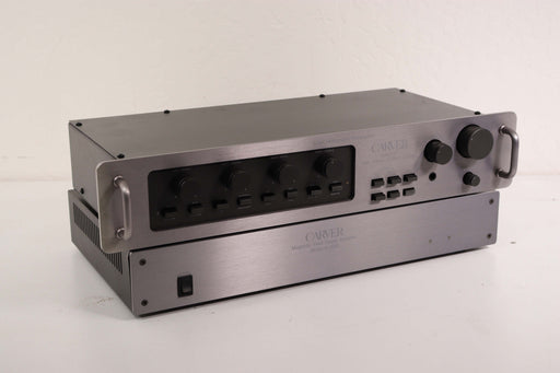 Carver Preamp Power Amp Combo Rack System C-1 M-200t Stereo-Power Amplifiers-SpenCertified-vintage-refurbished-electronics