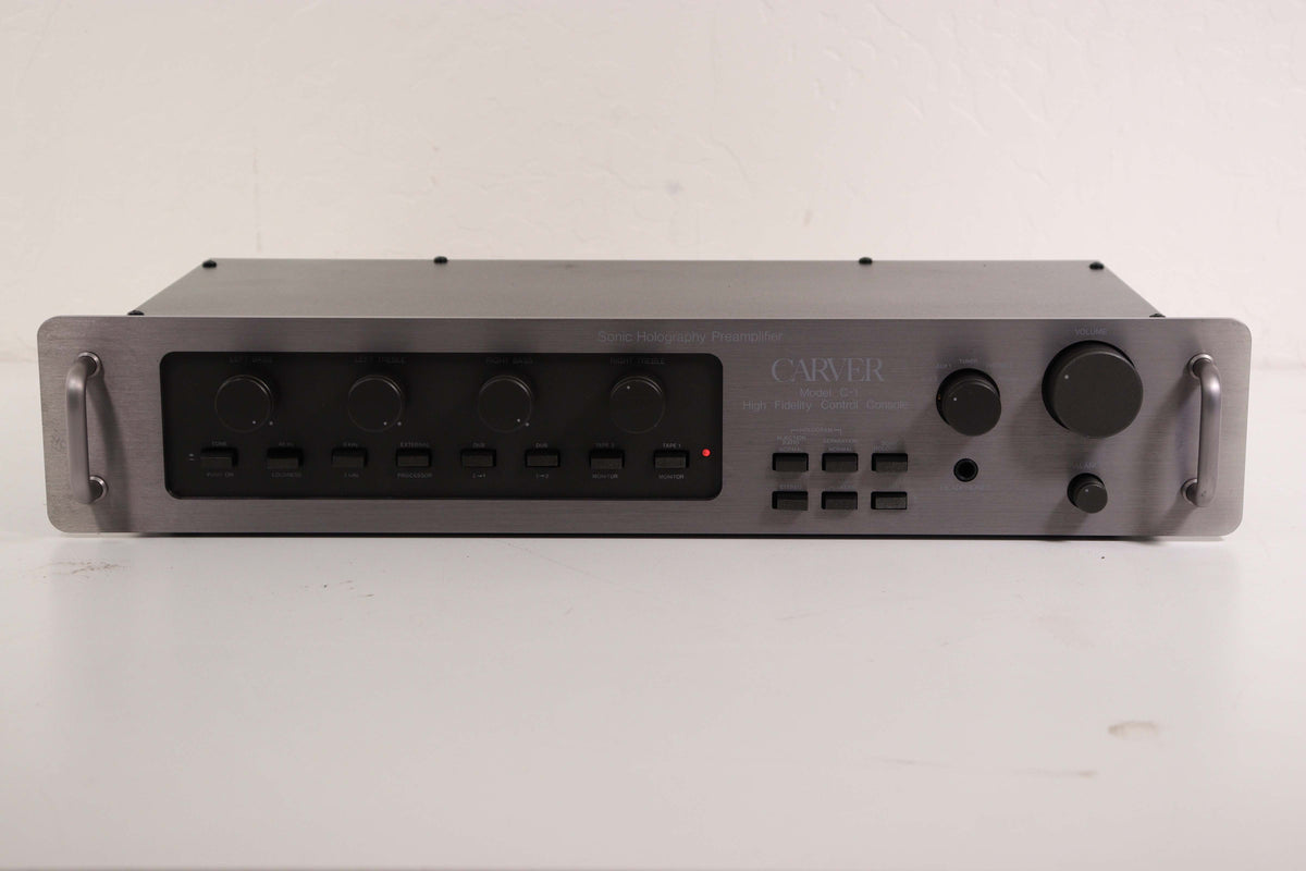 Carver Sonic Holography Preamp Rack System C-1 Stereo — SpenCertified