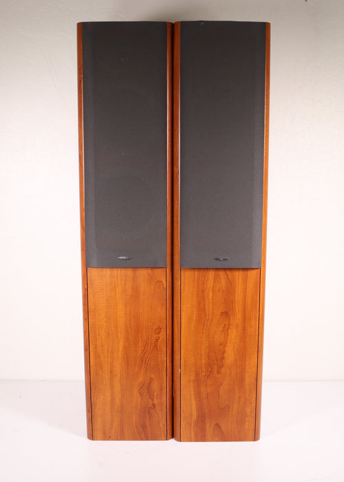 Celestion F30 Tower Speaker Pair Rear Port Brown Wood-Speakers-SpenCertified-vintage-refurbished-electronics