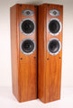 Celestion F30 Tower Speaker Pair Rear Port Brown Wood