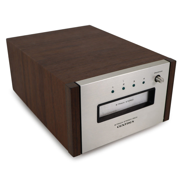 Centrex TH-30 8-Track Stereo Deck Compact System Wooden Chassis Media Player-Electronics-SpenCertified-refurbished-vintage-electonics