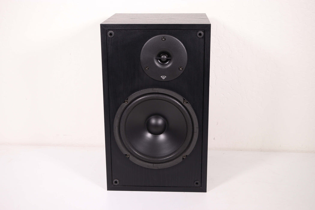 Cerwin Vega LS-8 Stereo Bookshelf Speaker Pair Small Black 8 Ohms 150 Watts-Speakers-SpenCertified-vintage-refurbished-electronics